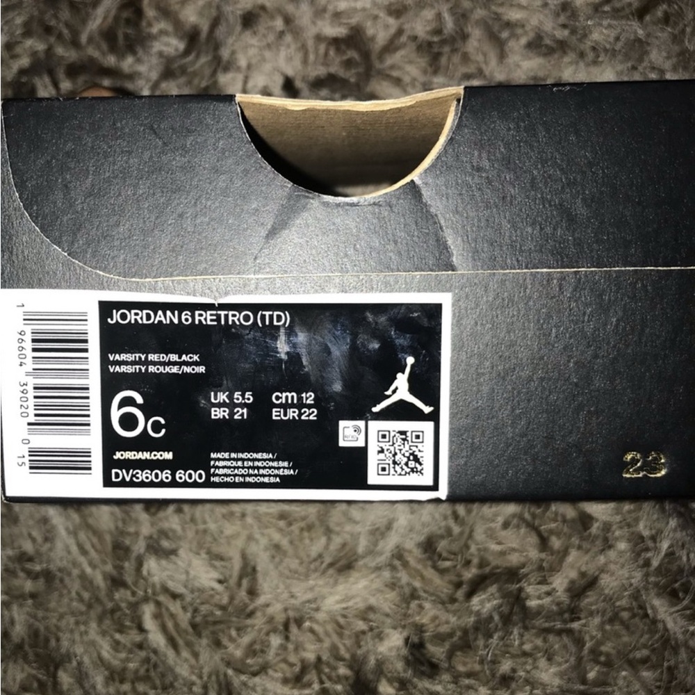 Air Jordan 6s red toro